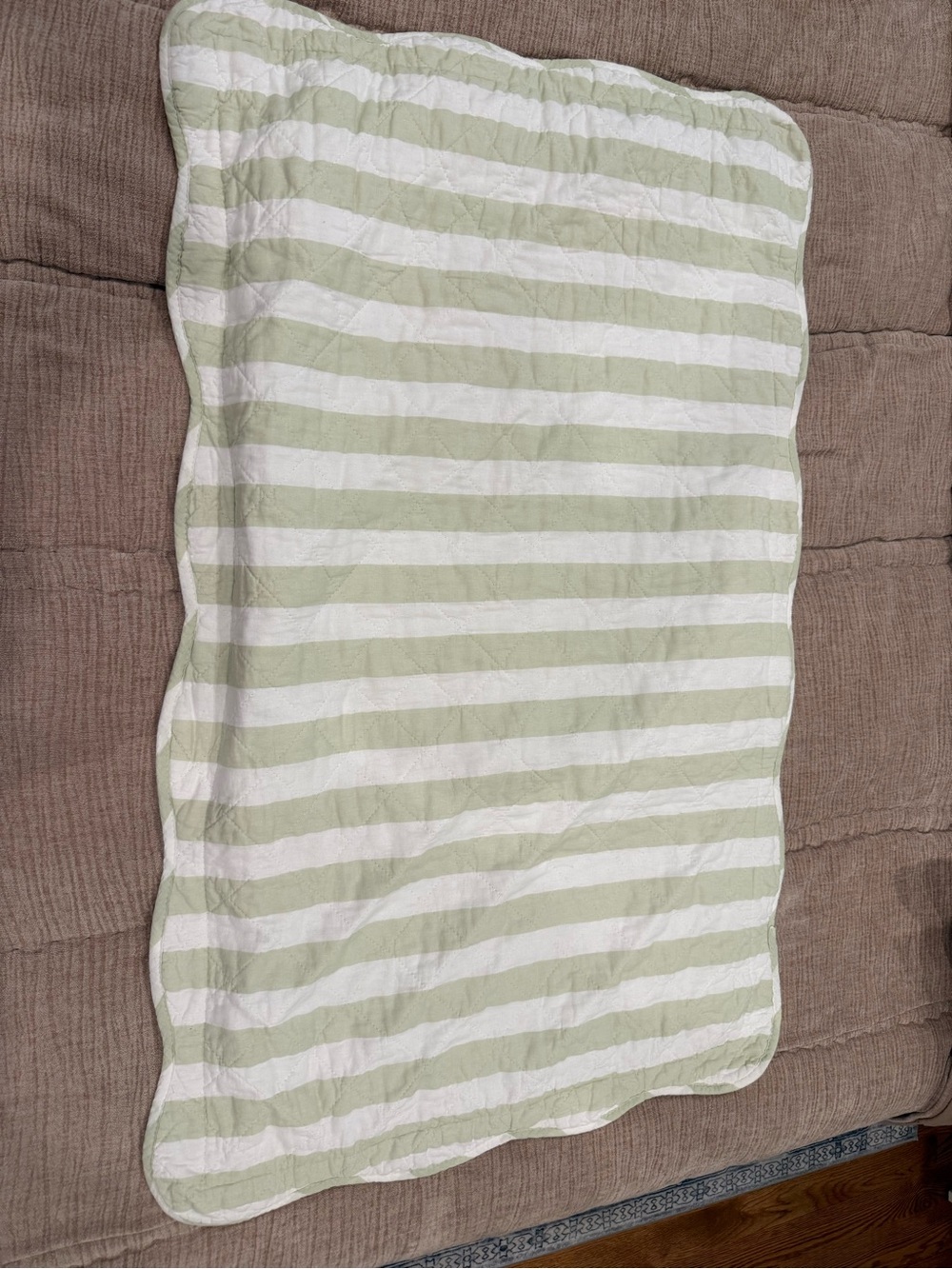Laura Ashley vintage king pillow sham